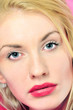 portrait of beautiful blonde young woman