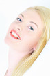 portrait of young beautiful blond woman