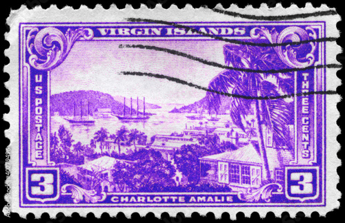 Photo: USA - CIRCA 1937 Virgin Islands USA - CIRCA 1937 Virgin Islands