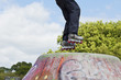 Photo: rollerblades skater rollerblades skater