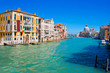 Famous Canal Grande in Venice, Italy.