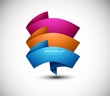 new scroll paper with many colors vector new scroll paper with many colors vector