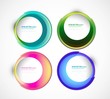 new Vector swirl set circle new Vector swirl set circle