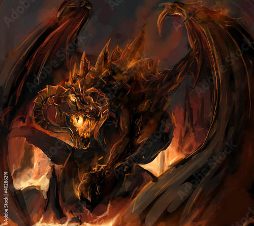 Illustration: dragon rage dragon rage