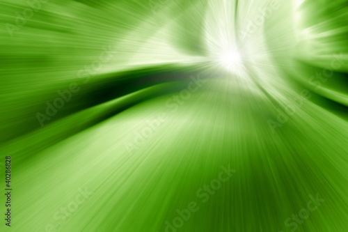 Illustration: abstract zoom green abstract zoom green