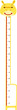 giraffe height scale
