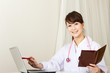 Beautiful woman doctor