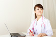 Beautiful woman doctor