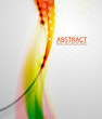 Abstract wave background