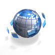 Illustration: file globe file globe