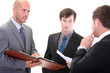 Business team at a meeting