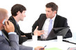 business work in office
