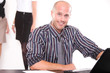 happy businessman