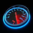 Speedometer car