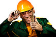portrait oil industry worker
