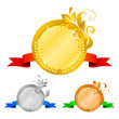 Vector: Medals set 5 Medals set 5