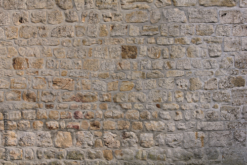 Photo: gelbe Sandsteinmauer gelbe Sandsteinmauer