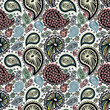 Abstract seamless doodle pattern