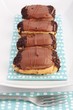 Chocolate eclairs