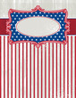 usa background with one decorative label, vector usa background with one decorative label, vector