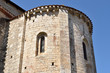 Détail de chapelle romane Saint-Cirq-Lapopie Détail de chapelle romane Saint-Cirq-Lapopie