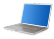 Laptop with clipping path for screen