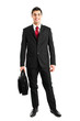 Full length businessman isolated on white Full length businessman isolated on white