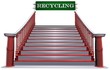 3D Treppe - RECYCLING