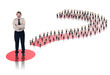 Business leader concept