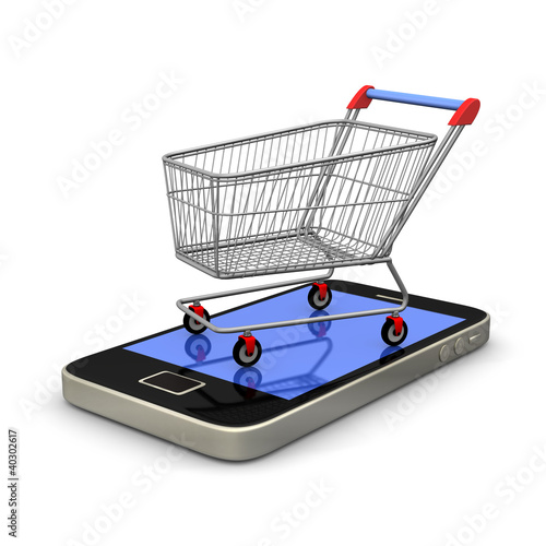 Illustration: Mobile Shopping Mobile Shopping