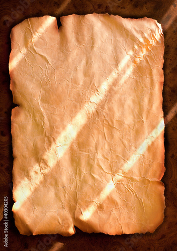 Photo: Ancient paper Ancient paper