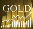 Gold Graph with Gold Bars