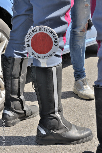 Photo: Polizia Stradale, posto di controllo Polizia Stradale, posto di controllo