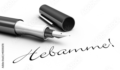 Illustration: Hebamme! - Stift Konzept Hebamme! - Stift Konzept