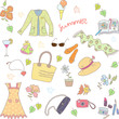 Spring summer season  background