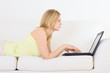 Photo: Woman with Laptop Woman with Laptop