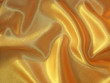 Draped golden satin background