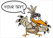 oiseau pigeon vol personnage message