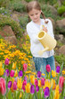 Photo en ligne au meilleur prix Little gardener watering flowers