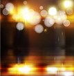 vector abstract background with blurred defocused lights