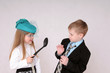 girl with large spoon