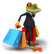 Grenouille et smoking