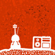 Violin and the tape recorder