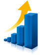business graph 3d