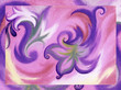 Picture, pastel, abstract Picture, pastel, abstract