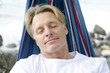 Man sleeping in hammock Man sleeping in hammock