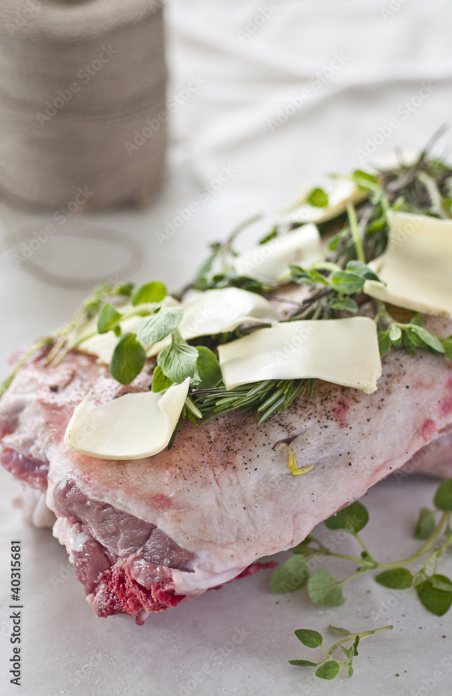 Cooking Easter lamb