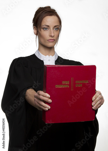 Foto: Presenting the law Presenting the law