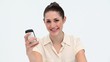 Young woman using a mobile phone