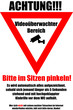 Videoüberwachter Bereich